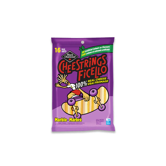 Cheese Strings (Marble) - Black Diamond (16 count)